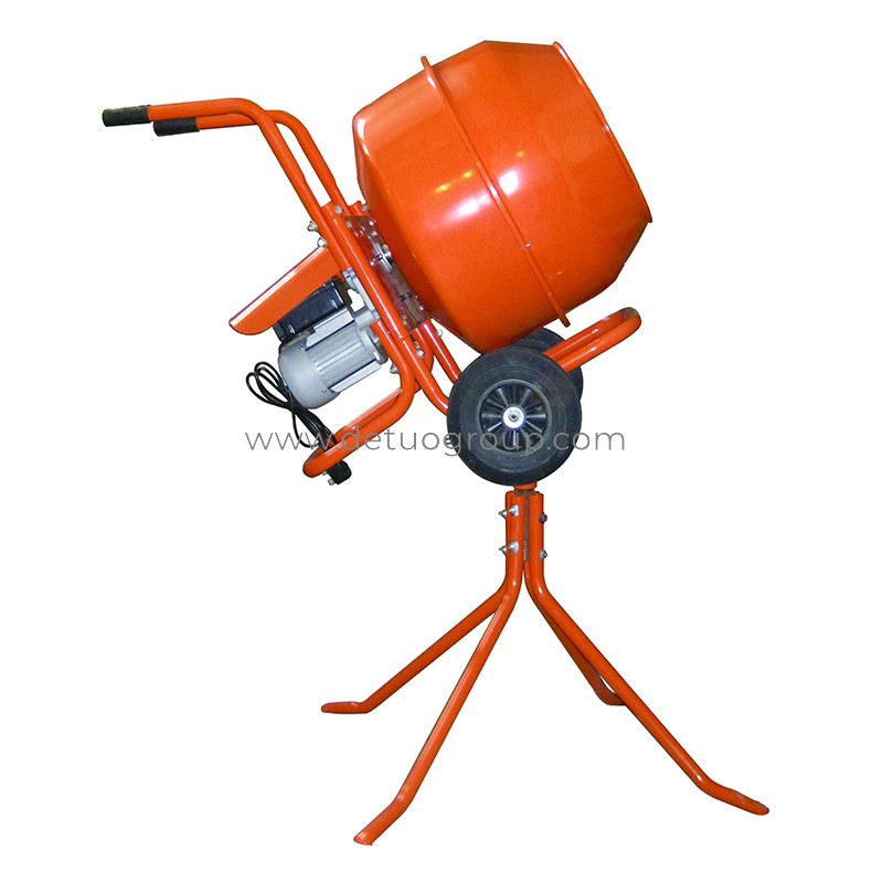 120L hand push concrete mixer