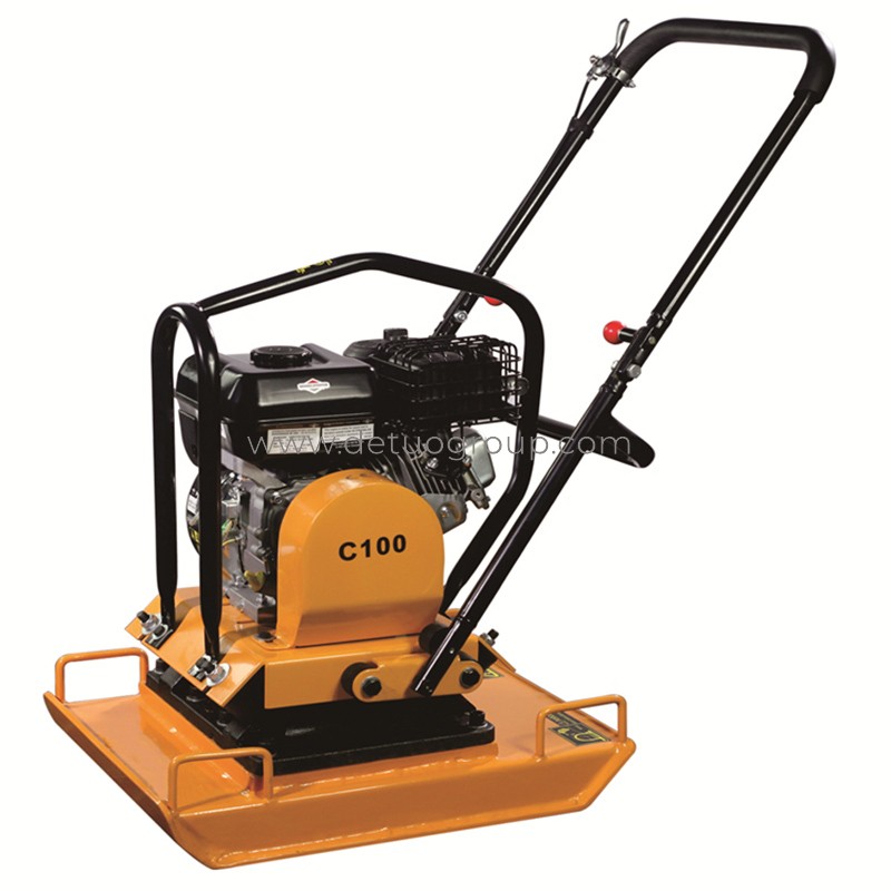 C100 gasoline engine soil compactor machine