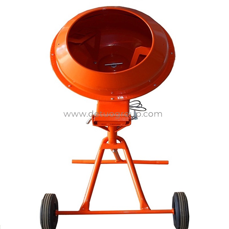 120L hand push cement mixer with stands