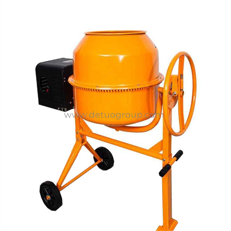 160L mini cement mixer with gasoline engine 4.5Hp