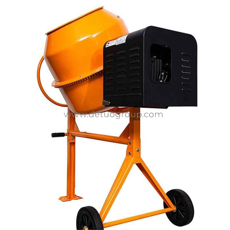 4.5Hp gasoline engine 200L mini cement mixer