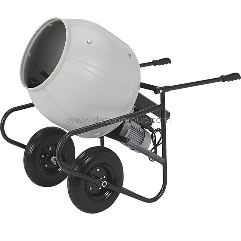 Mobile Concrete Mixer with polypropylene drum