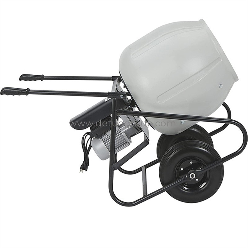 Portable Concrete Mixer with poly drum